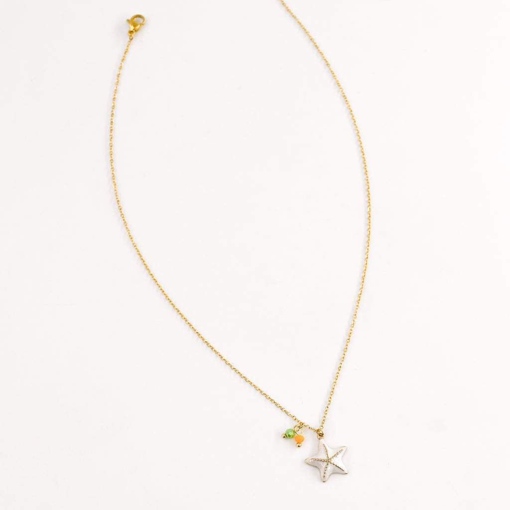 Collier PILO BLANC