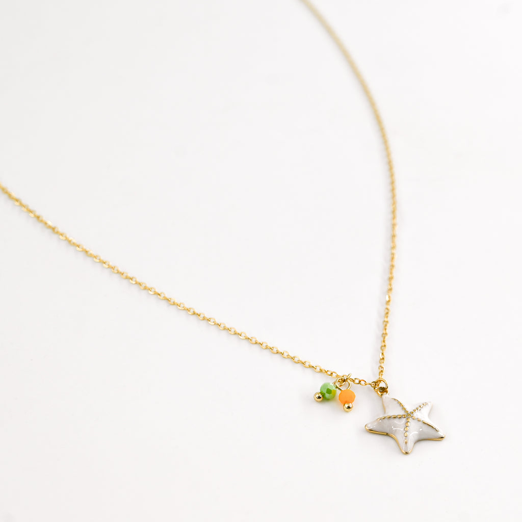 Collier PILO BLANC