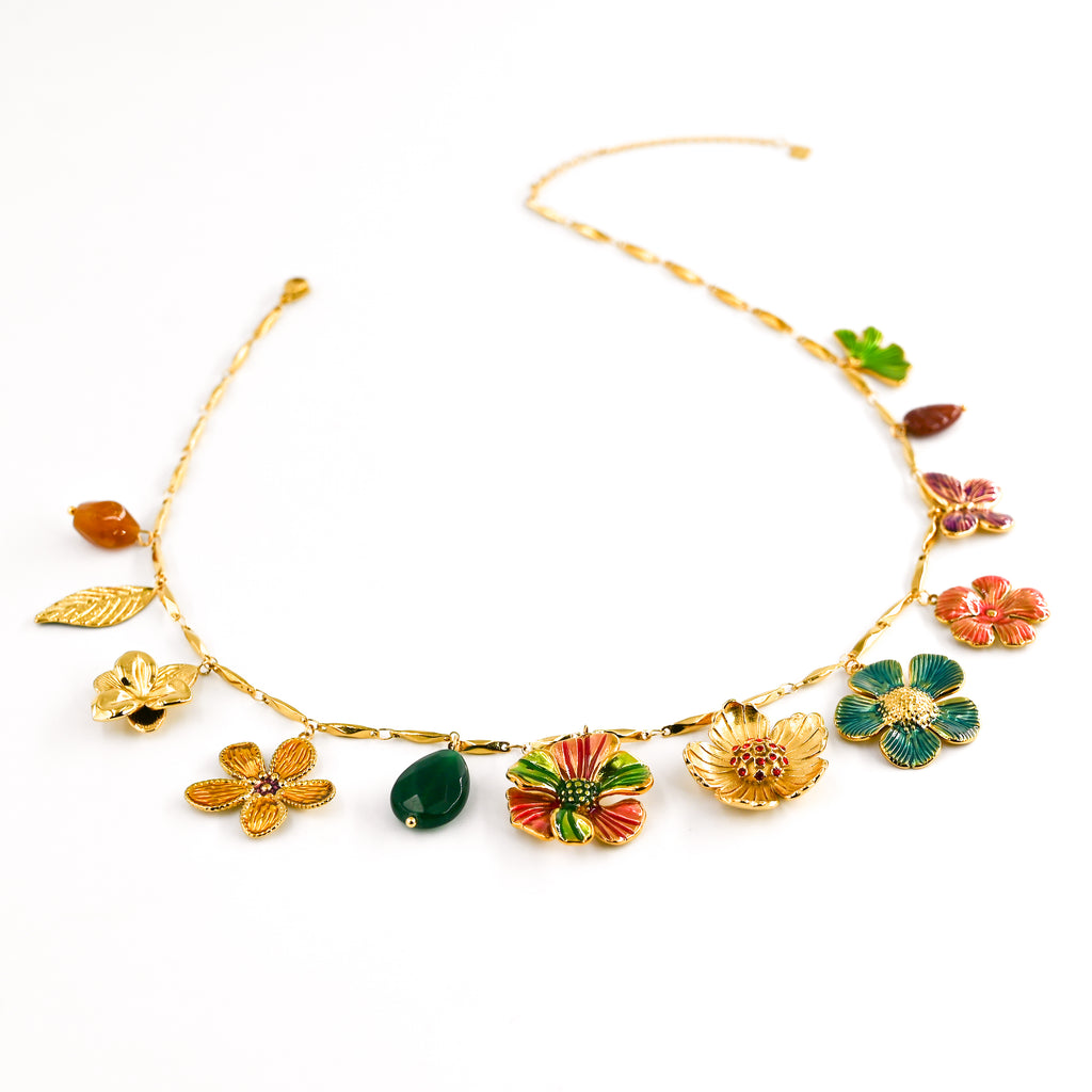 Collier POPPY VERT