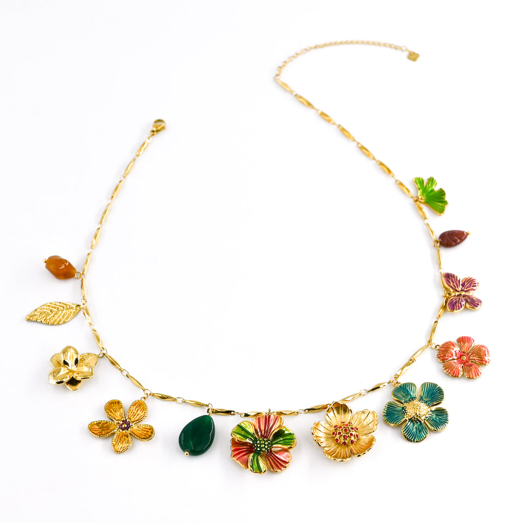 Collier POPPY VERT