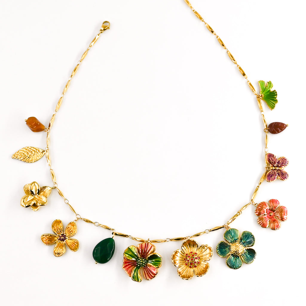 Collier POPPY VERT