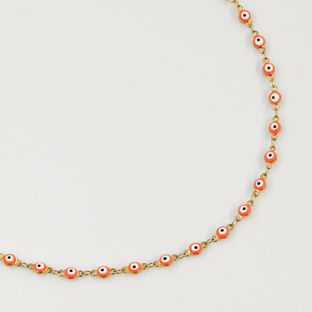 Collier SAMOS ORANGE