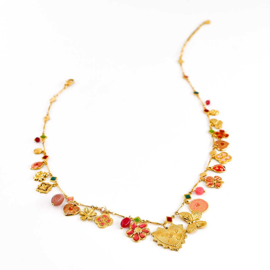 Collier SYLOR ROUGE