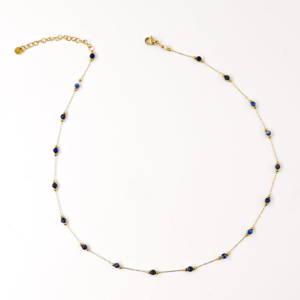 Collier VERIA BLEU MARINE