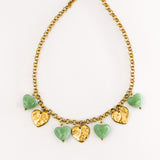 Collier AUREL sauge