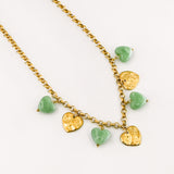 Collier AUREL sauge