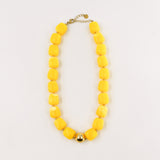 Collier ODON CUBE JAUNE