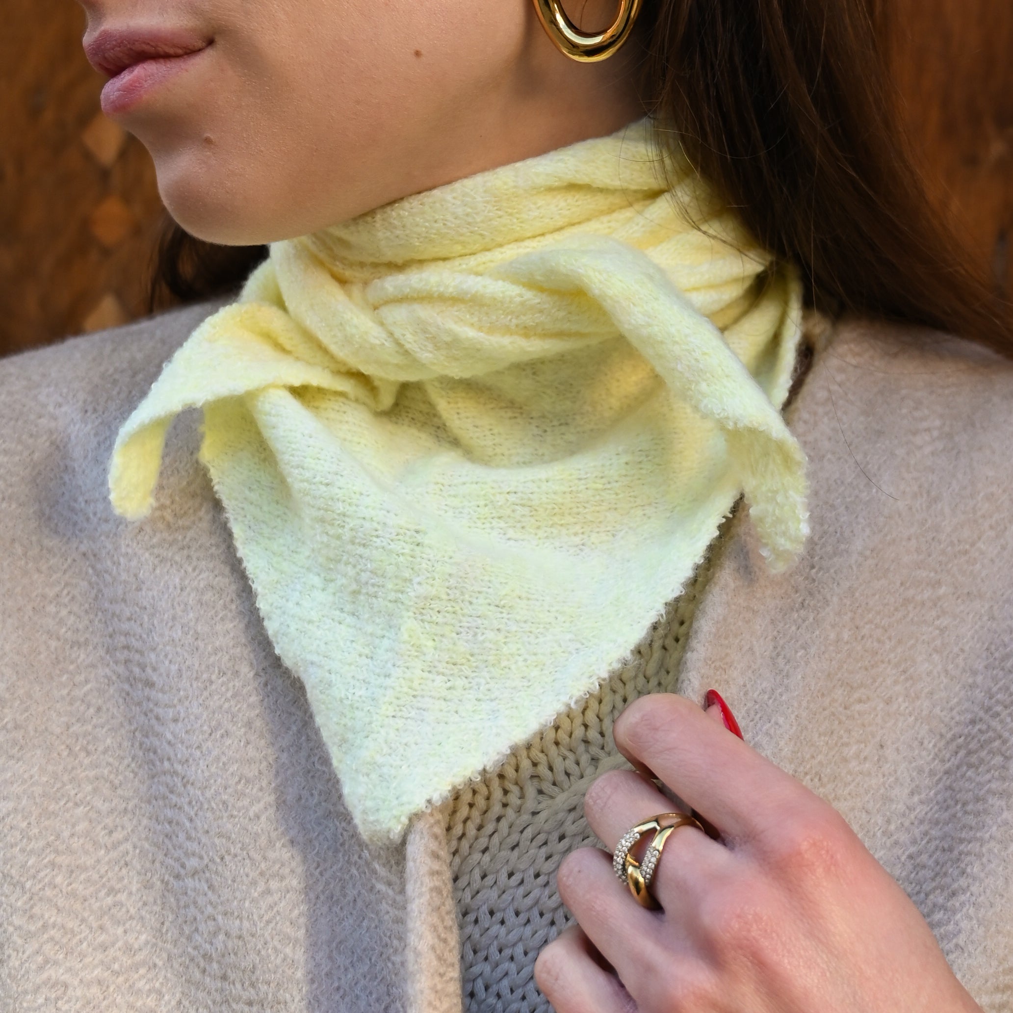 Écharpe triangle (+ de couleurs)