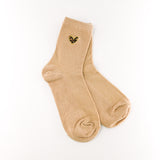 Chaussettes coeur léopard (+ de couleurs)