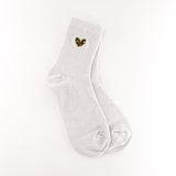 Chaussettes coeur léopard (+ de couleurs)