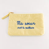 Pochette message MA SOEUR C'EST LA MEILLEURE