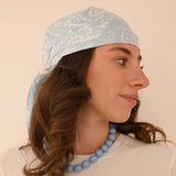 Foulard Paisley Bleu Ciel