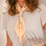 Foulard Dog Lover Jaune