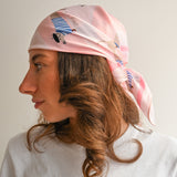 Foulard Dog Lover Rose
