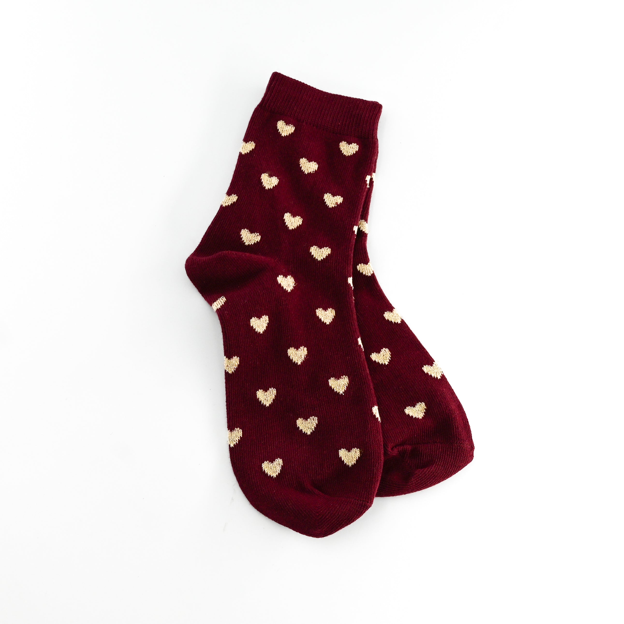 Chaussettes coeur (+ de couleurs)
