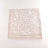 Foulard Paisley Beige