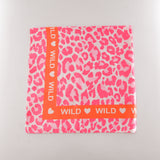 Foulard Léopard Rose