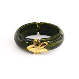 Jonc GIGI FLEUR VERT