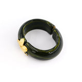 Jonc GIGI FLEUR VERT