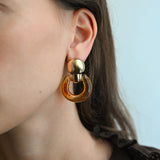 Boucles d'oreilles PRISY AMBRE