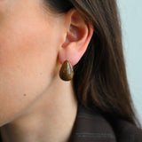Boucles d'oreilles SIPIA MARRON