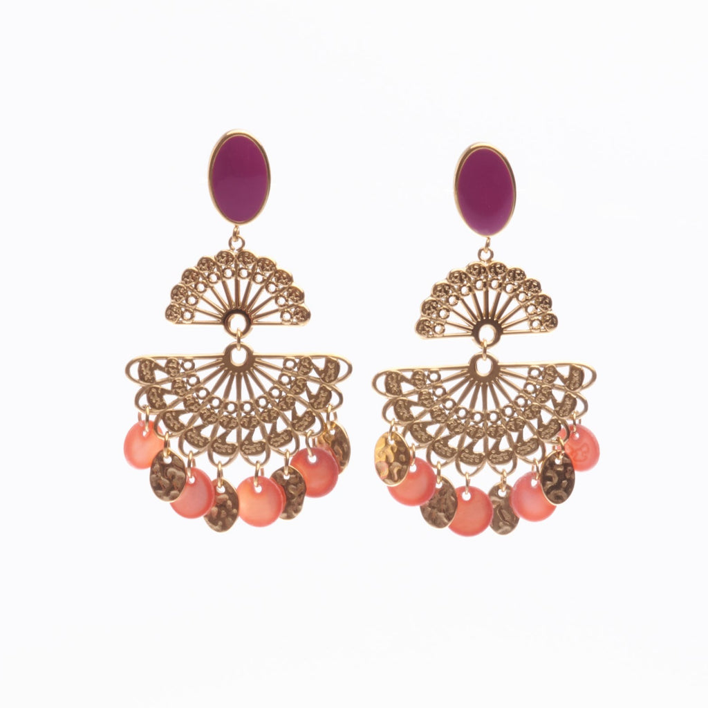 Boucles d'oreilles SERENA (+ de couleurs)