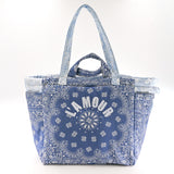 Cabas Paisley L'AMOUR Bleu
