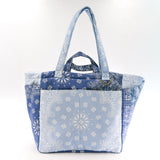Cabas Paisley L'AMOUR Bleu