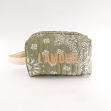 Trousse de toilette L'AMOUR Vert